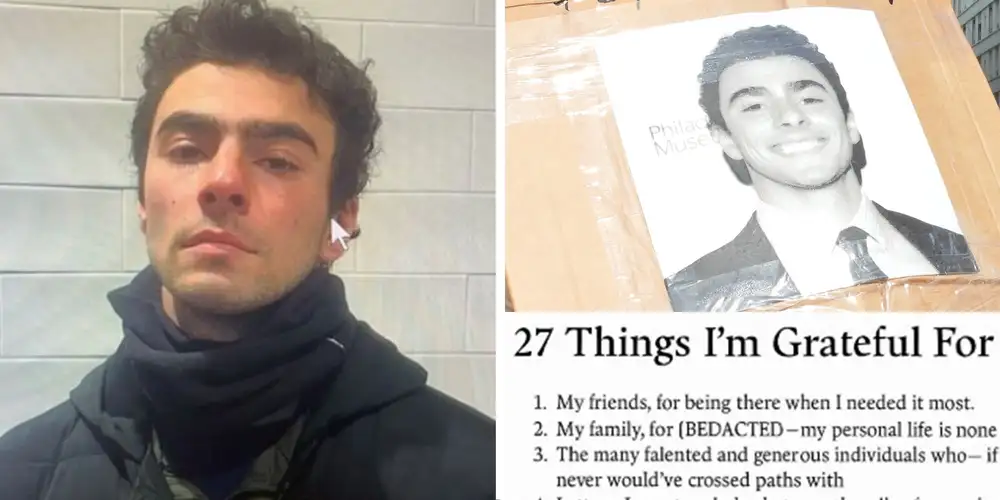 Luigi Mangione lists the things he’s grateful for on his 27th birthday. They include letters, “Latinas,” and memes
