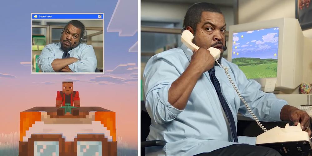 “The people just can’t get enough”: Ice Cube follows up his “War of the Worlds” viral infamy with a Minecraft ad