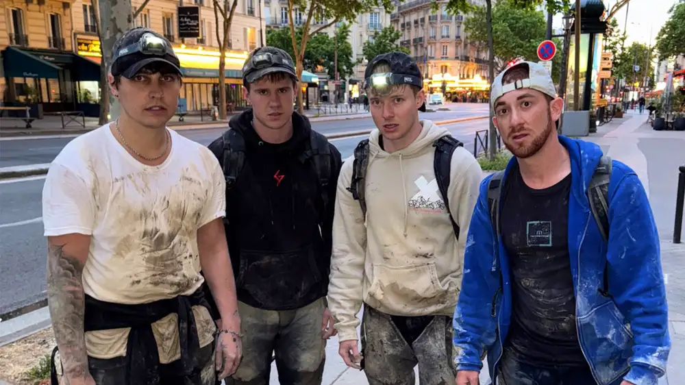 YouTube stars Sam & Colby rescued after getting ‘lost’ in Paris catacombs