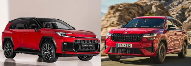Nuova Toyota RAV4 vs Skoda Kodiaq, sfida tra SUV: confronto, versioni e prezzi