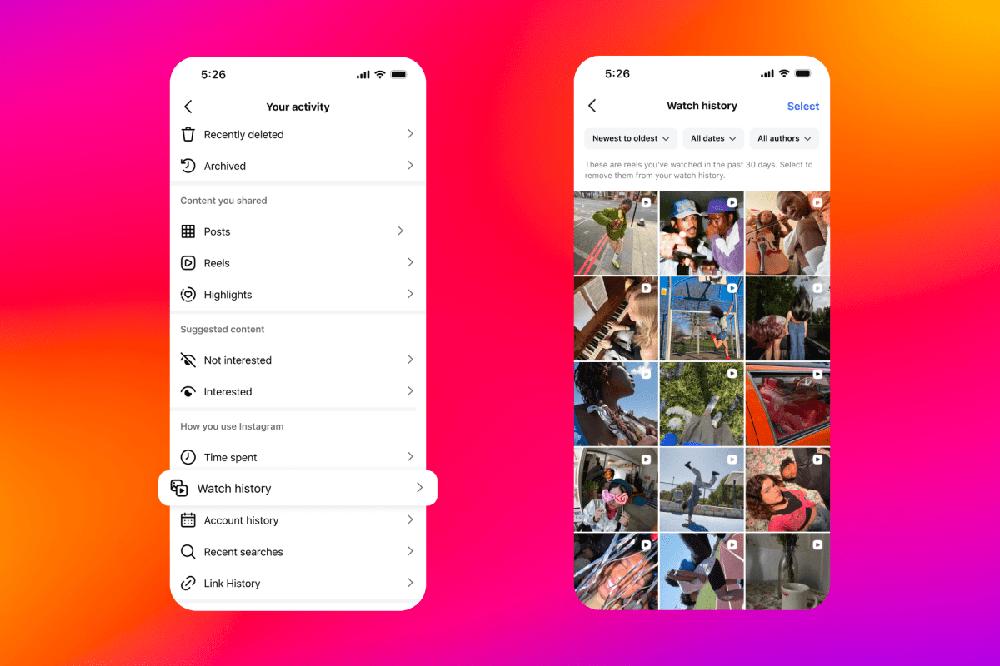 Instagram’s latest feature lets you go back see your watched Reels