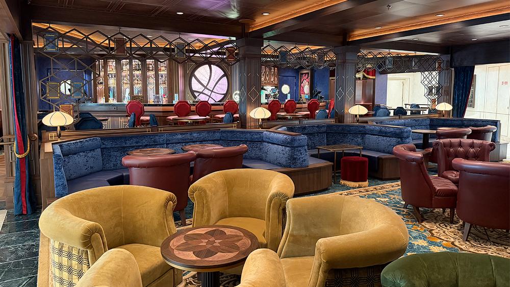 Exclusive: First Look at the Doctor Strange-Themed Sanctum Lounge on the Disney Destiny