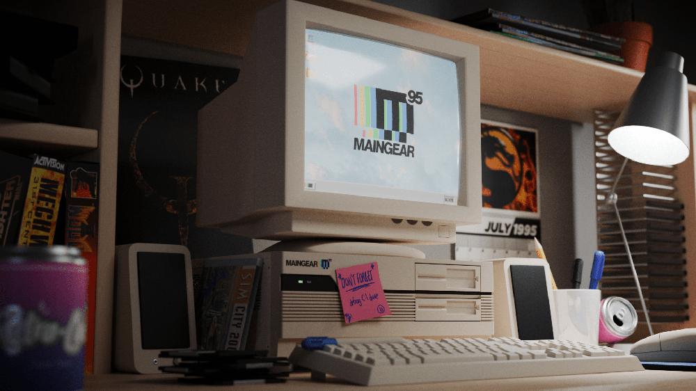 Maingear’s Retro95 combines ’90s-era PC design with modern specs