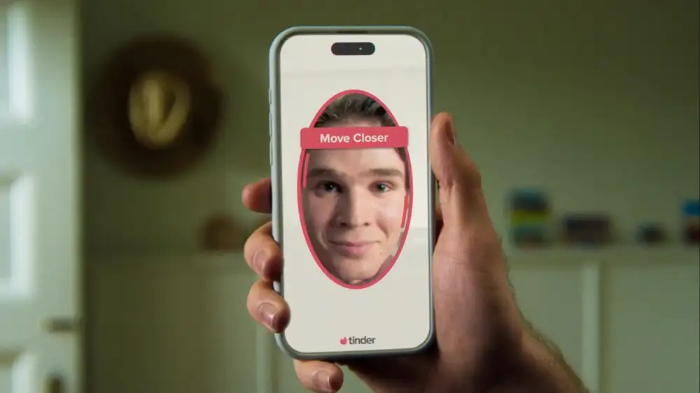 Tinder’s mandatory facial recognition check comes to the US