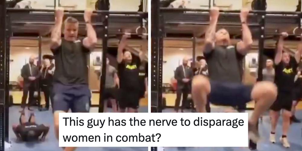 “This is embarrassing”: Pete Hegseth mocked over awkward pull-up in RFK Jr. fitness challenge video
