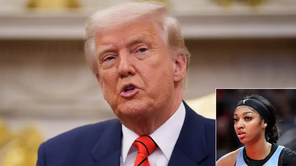 Trump Invites WNBA Fans Who Yelled Slurs At Angel Reese To White House
