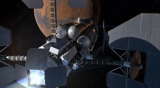 Motore spaziale nucleare per Marte in 45 giorni: c’è il sostegno della NASA