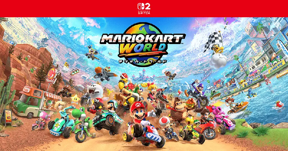 Nintendo Switch 2 ソフト『マリオカート ワールド』のCMを公開しました。