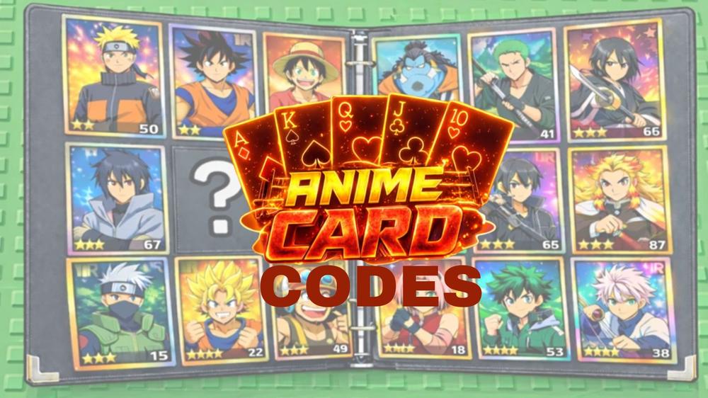 Anime Card Collection codes (January 2026)