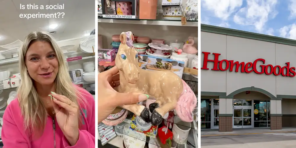 “That is 100% a child’s pottery piece”: Is this HomeGood’s horse a real item for sale, or just a social experiment?