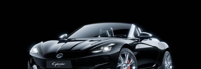 MG Cyberster: la black edition debutta a Goodwood