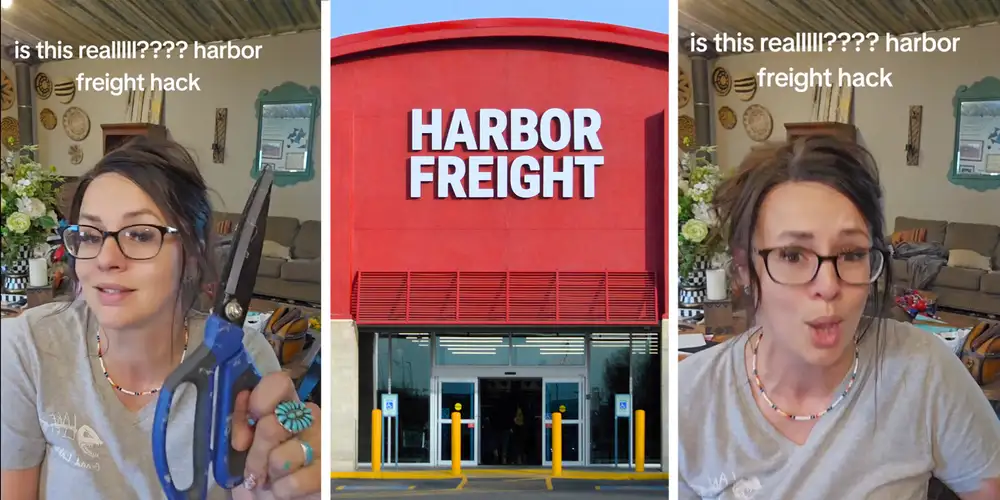“Is this real?”: Woman buys $8 shop shears from Harbor Freight. Then the worker tells her something about the return policy at checkout
