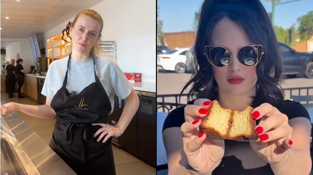 TikToker responds to backlash after bakery exposes her offering “good review” for free food