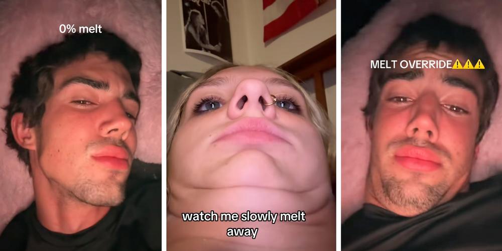 “You have no idea how funny this is at 3am”: What is melting on TikTok? The funky facial trend, explained