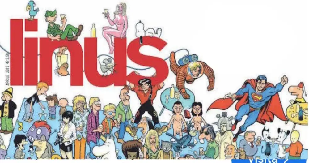 La rivista Linus compie 60 anni.