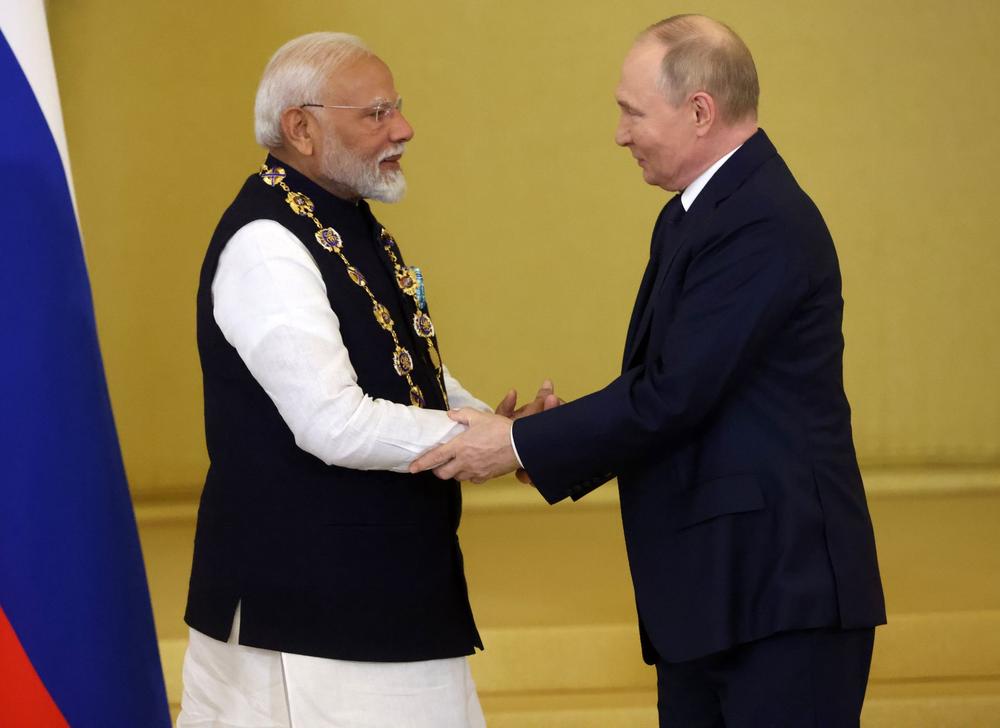 Amid Trump's pressure, India to host Putin in December