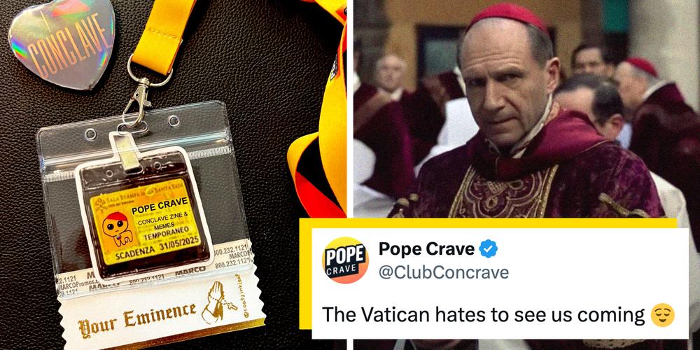 “No other religion goes as hard”: Did Pope Crave, the “Conclave” parody account on X, recieve official Vatican credentials?