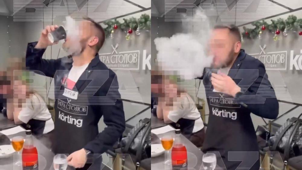 Man ruptures stomach drinking celebrity chef’s liquid nitrogen cocktail