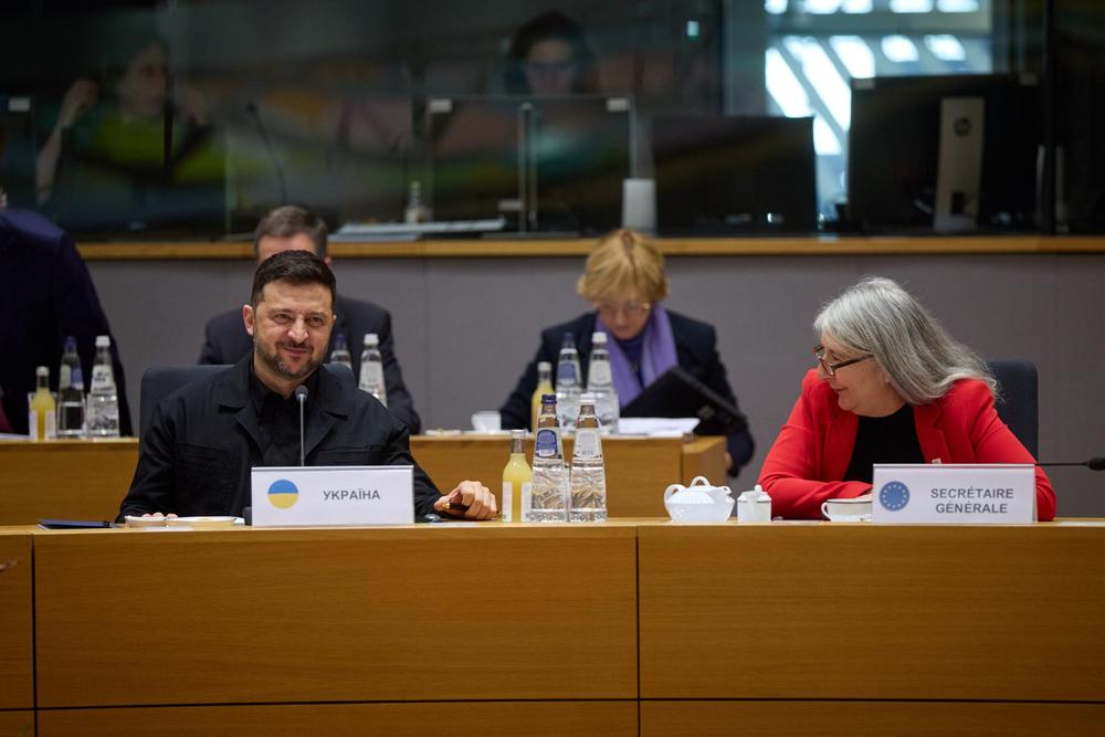 Zelensky joins EU summit in Brussels as Kyiv awaits decision on reparations loan
