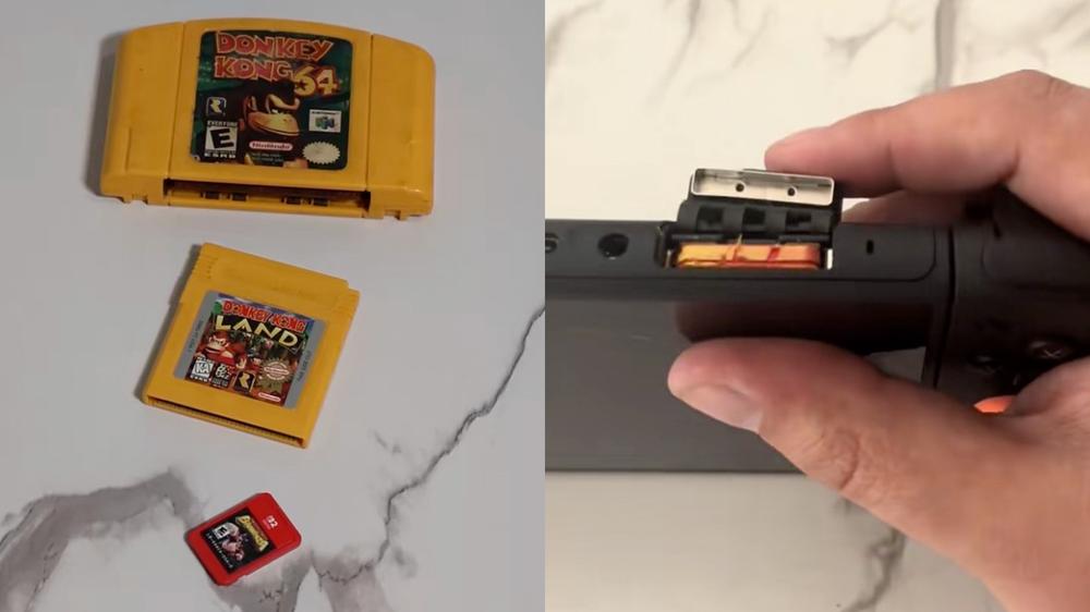 Man breaks Switch 2 after spray painting Donkey Kong Bananza to mimic N64 cart