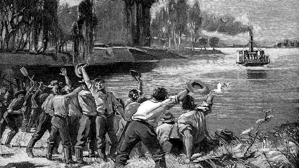 Study: Average 19th-Century American Spent 93% Of Time Waving At Trains, Boats