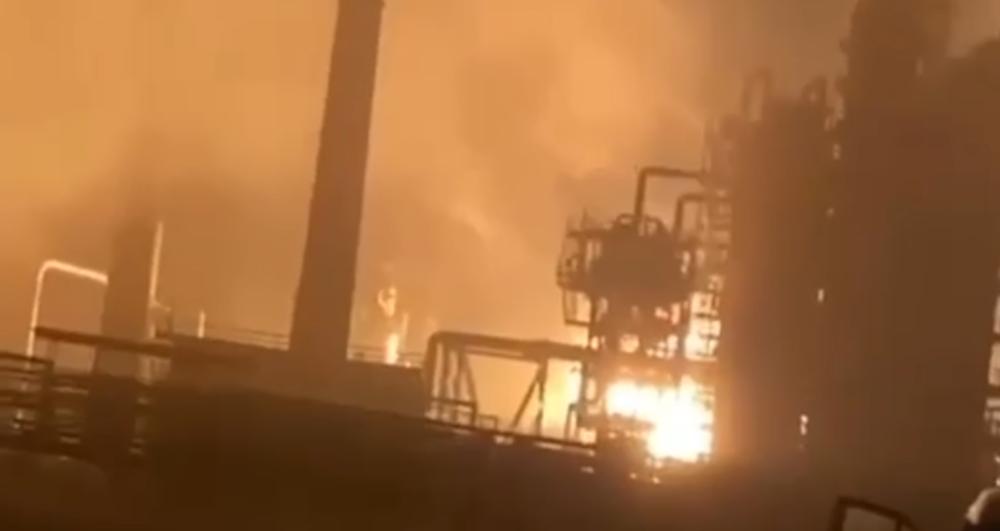 Major blaze at Russia's Ryazan oil refinery, Ukrainian drones reported in area