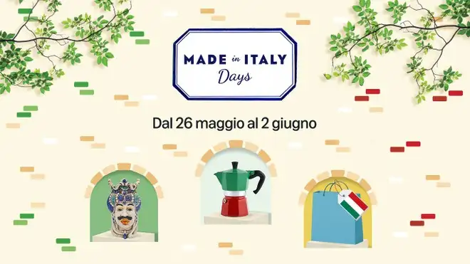 Amazon lancia i Made in Italy Days: 8 giorni di offerte sui prodotti italiani