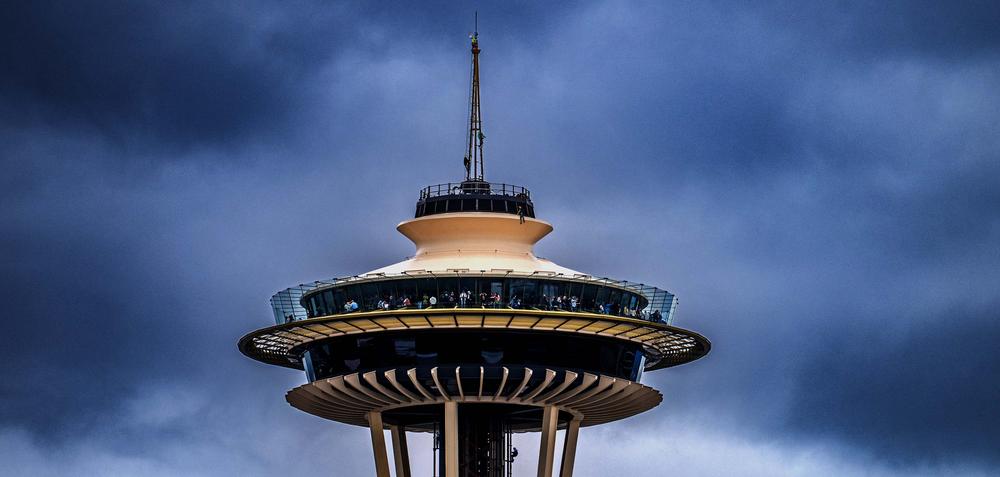 Drunken Seahawks Fans Climbing Space Needle