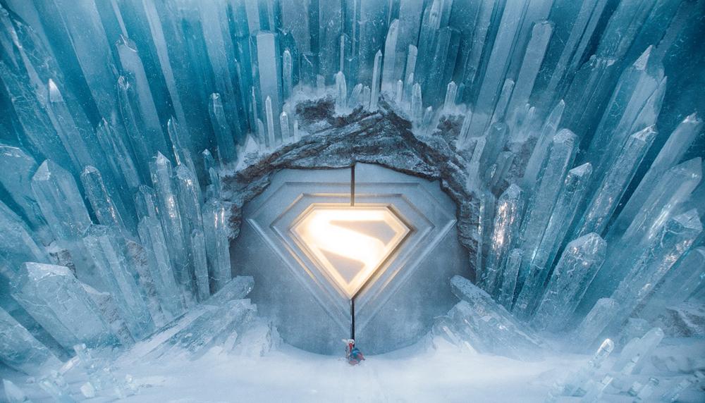 Superman’s Fortress of Solitude is a Silver Age man cave inspired by nature’s beauty