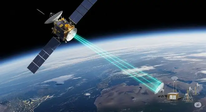 Trasmissione dati via laser: 5 volte più veloci di Starlink nel test cinese