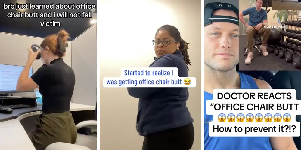 “Office chair butt” is the latest workplace wellness concern—but there’s a solution