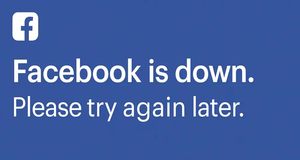 Facebook va in down per un’ora: più lontana soluzione del conflitto mediorientale