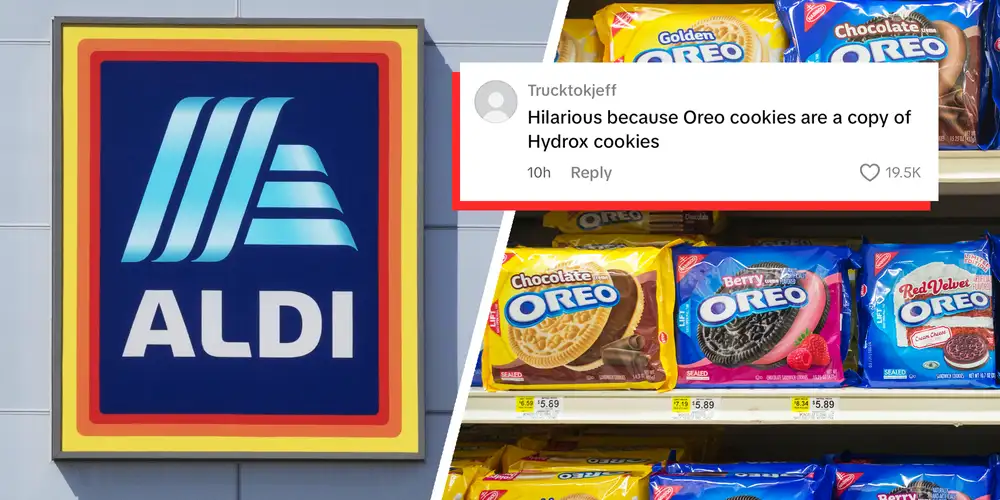 “Can’t afford name-brand anymore”: ALDI is famous for its dupes of products like Oreos and Chips Ahoy! Now Mondelez is suing the grocery chain for it