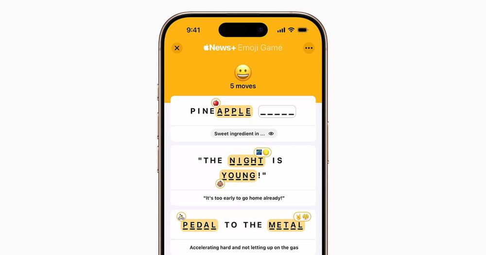 Apple launches new emoji word game to take on Wordle and the NYT