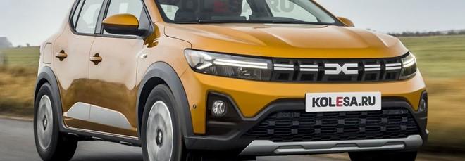 Nuova Dacia Sandero 2026: un render prova ad immaginarsi le forme del restyling