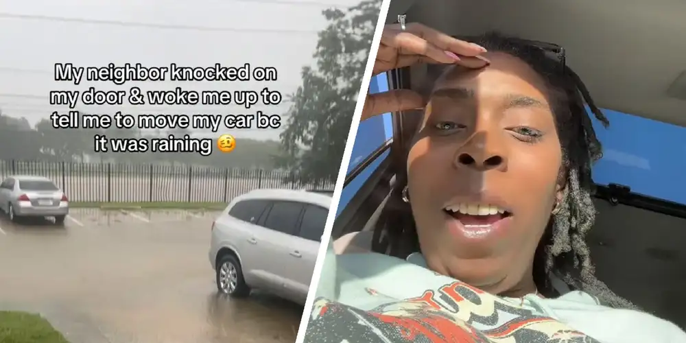 “Wow”: Neighbor knocks on woman’s door and says to move her car. She’s so glad she did