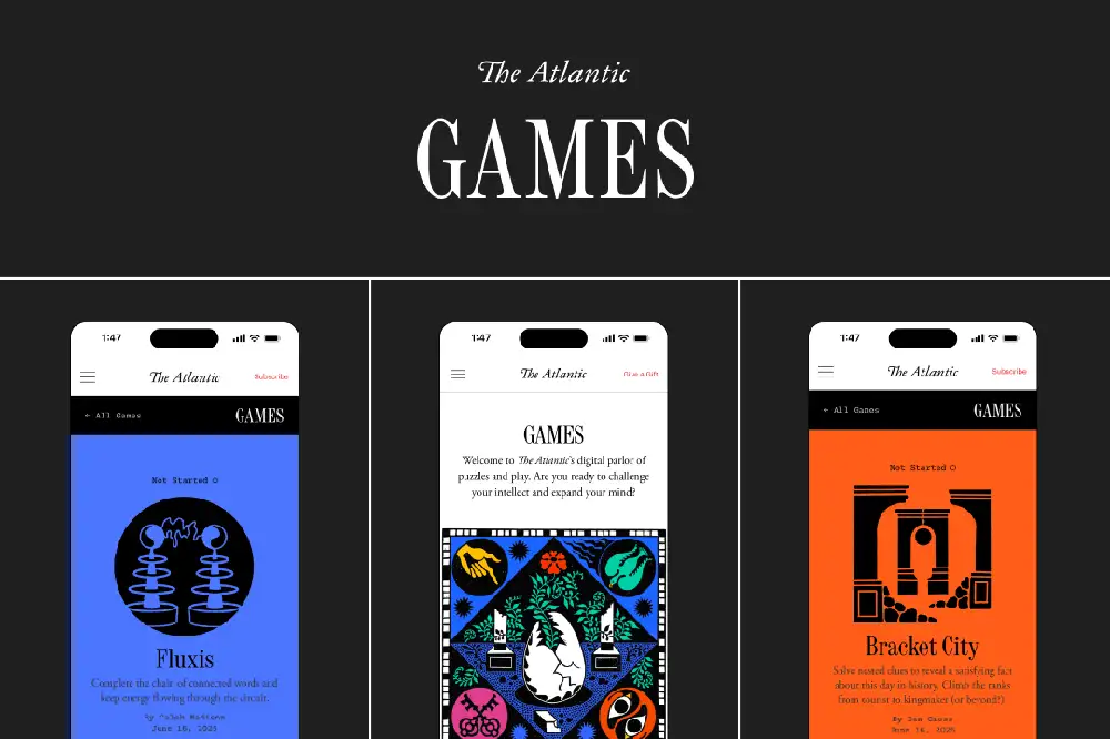 The Atlantic is making a big push into games