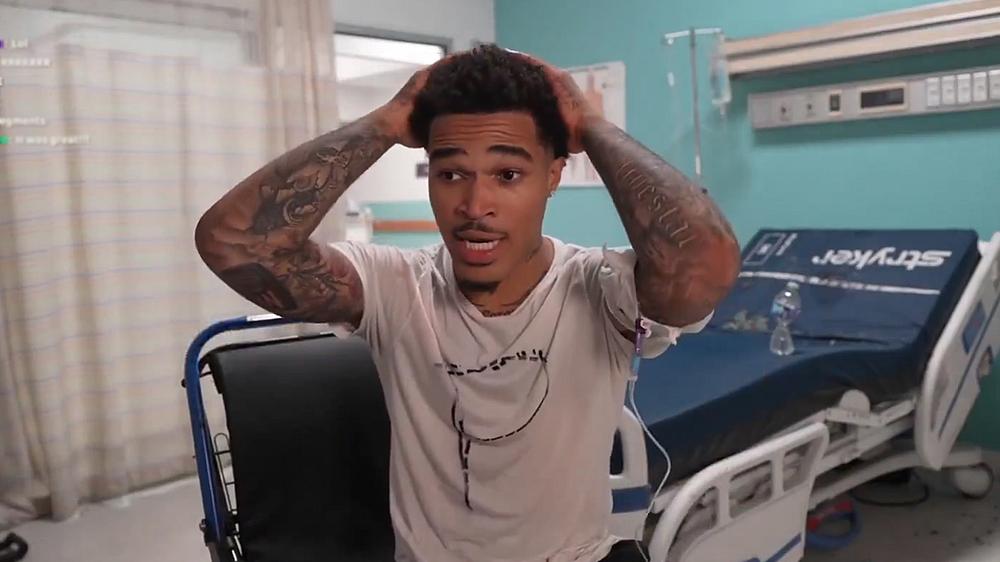 PlaqueBoyMax returns to streaming after 3-week hospitalization from tattoo infection
