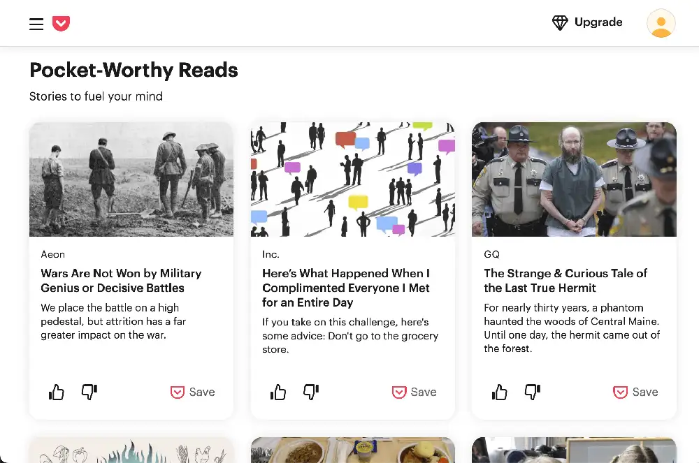 Pocket alternatives for bookmarking your content
