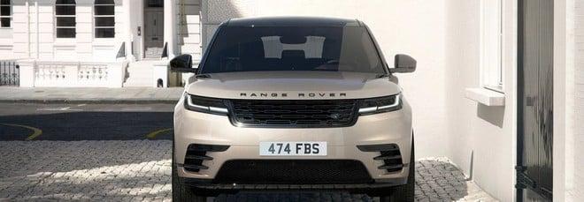 Range Rover Velar elettrica, look da fastback: ecco le ultime foto spia