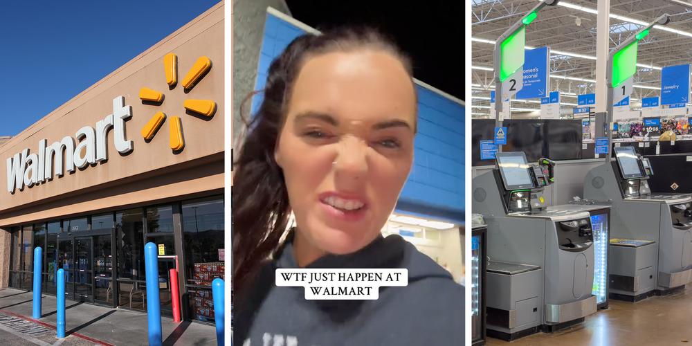 “I’m not paying to bag my own groceries”: Woman blasts Walmart for asking her to pay to use self-checkout
