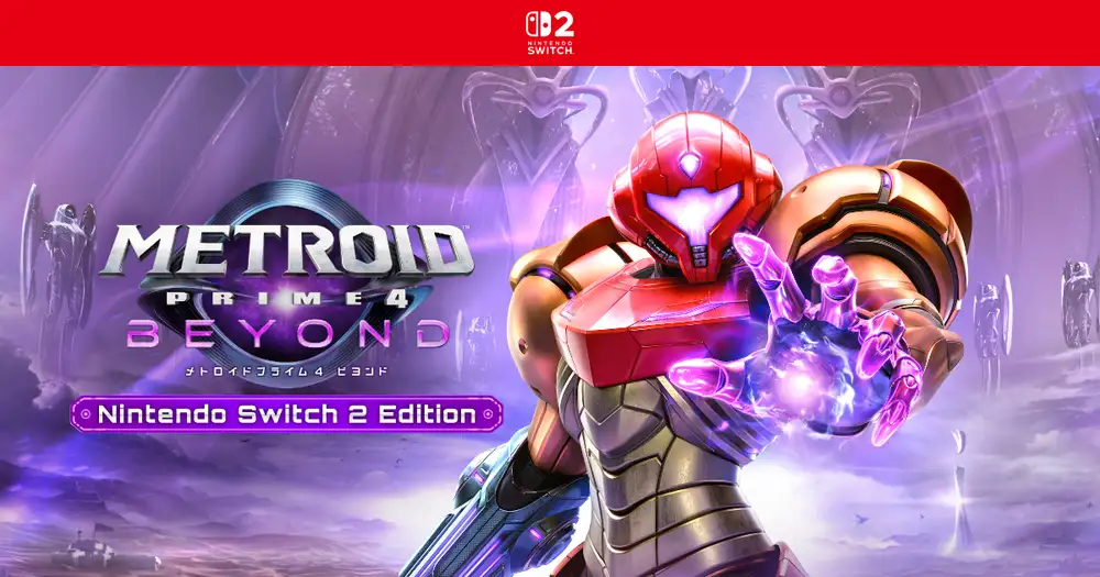 『メトロイドプライム4 ビヨンド Nintendo Switch 2 Edition』の公式サイトを公開しました。
サムスに宿る新たな力で、未知の惑星から帰還せよ。マウス操作と鮮やかでなめらかな画面で深まる没入感をNintendo Switch 2 で。