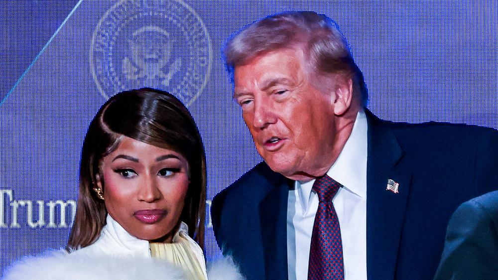 Trump Asks Nicki Minaj To Explain Eating Ass