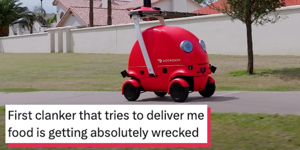 DoorDash rolls out new delivery robot “Dot”—people are already joking about destroying it