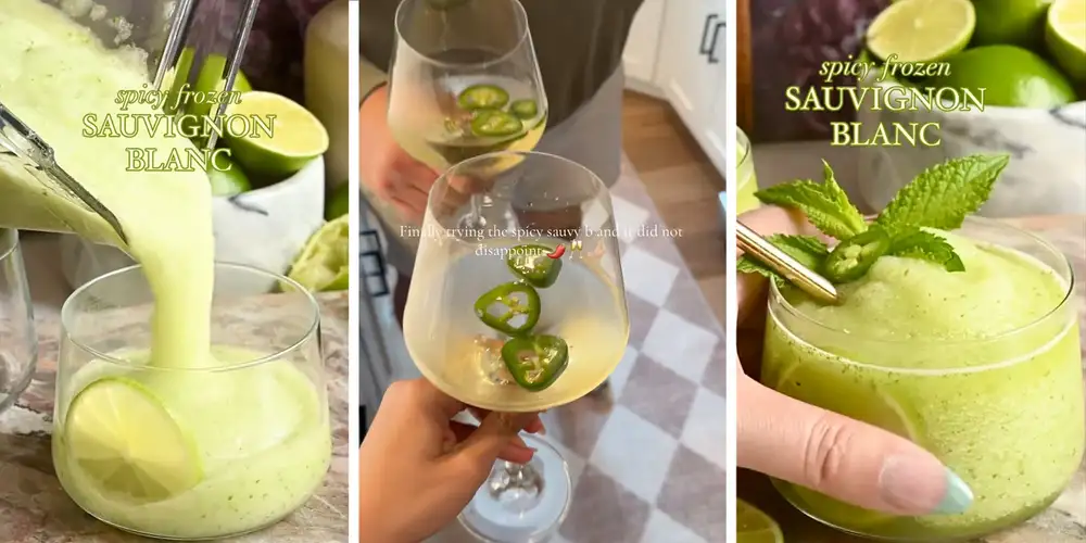 Frozen spicy sauvy b: The viral jalapeño sauvignon blanc drink just got an icy upgrade