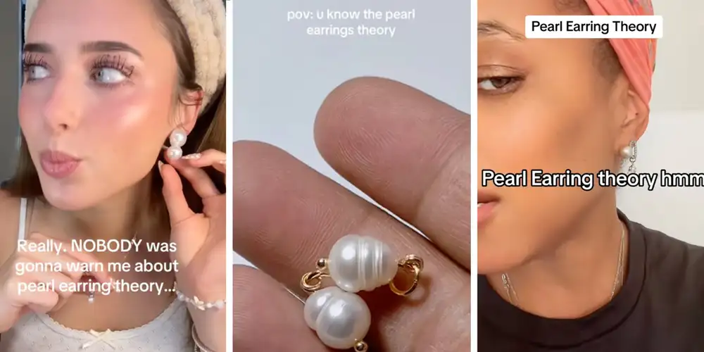 “No wonder I’m single all the time”: Viral “Pearl earring theory” is making women rethink their entire vibe