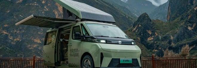 Vacanze ad emissioni zero? Ecco il camper elettrico cinese con 460 km di autonomia