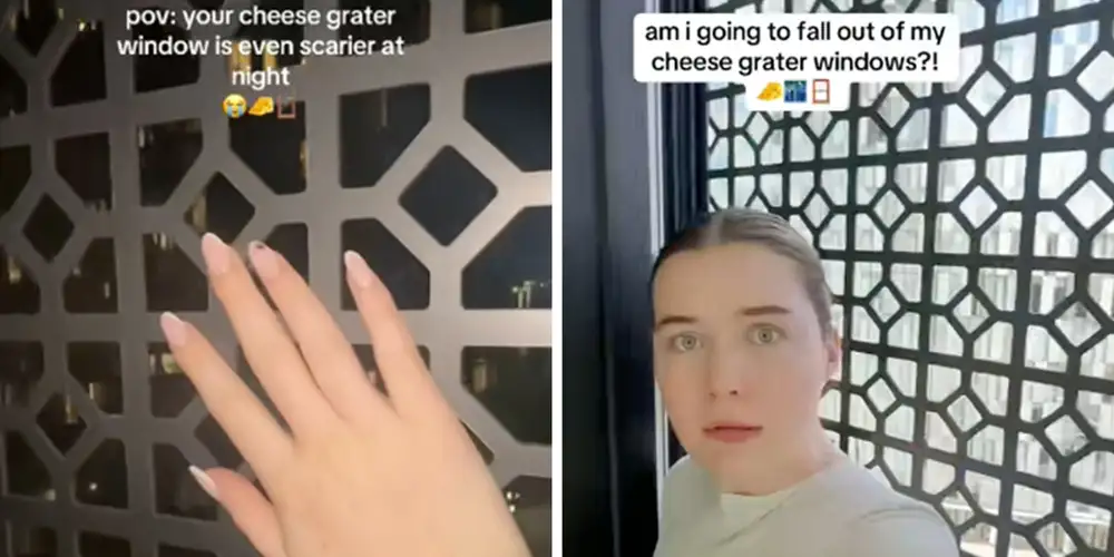 Americans are fascinated and terrified by the U.K.’s “cheese grater windows”