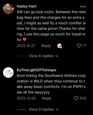 “I’m switching airlines”: Plus-size passengers react as Southwest rolls out controversial new seating policy