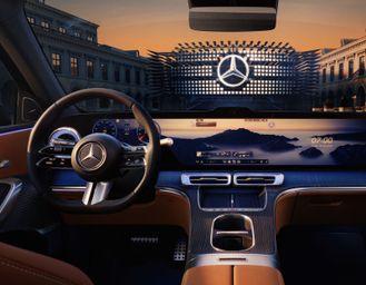 Mercedes-Benz GLC elettrica, aspettando Monaco. Ecco gli interni